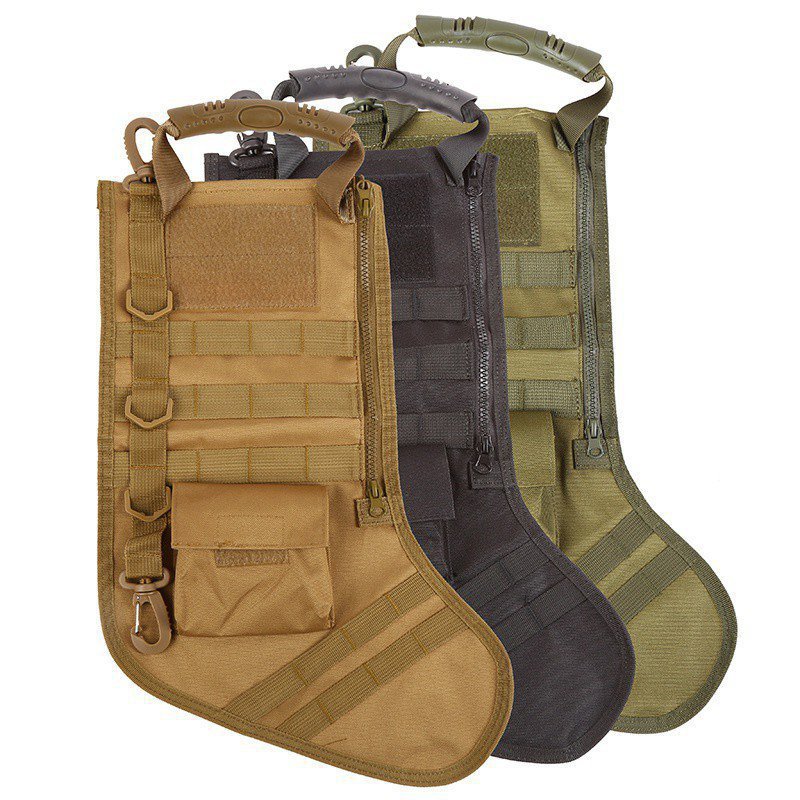 Christmas stocking bag military storage bag
