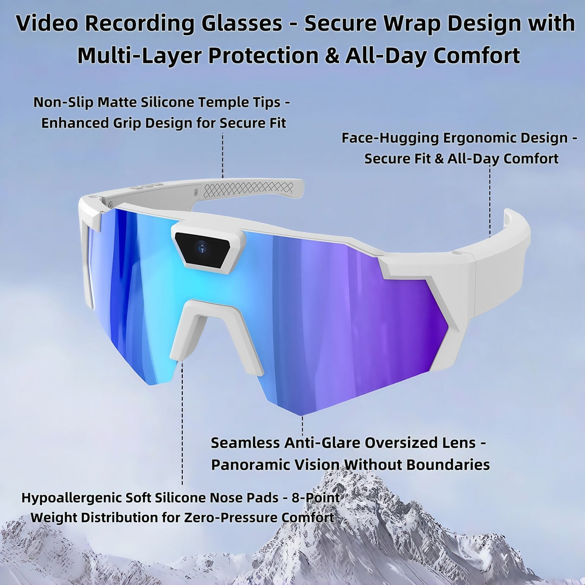 Smart Glasses For Outdoor Cycling Sports