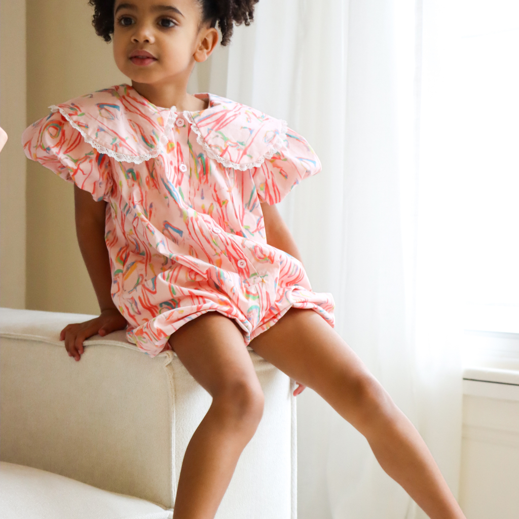 Sunset Muse Romper