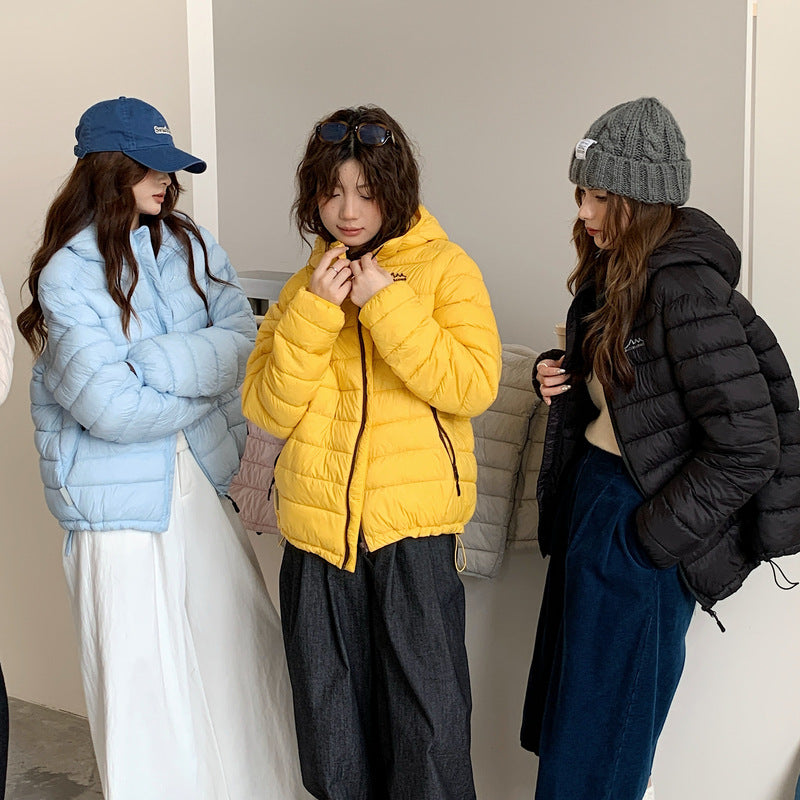 Outdoor Fashion Casual Hooded Cotton-padded Jacket