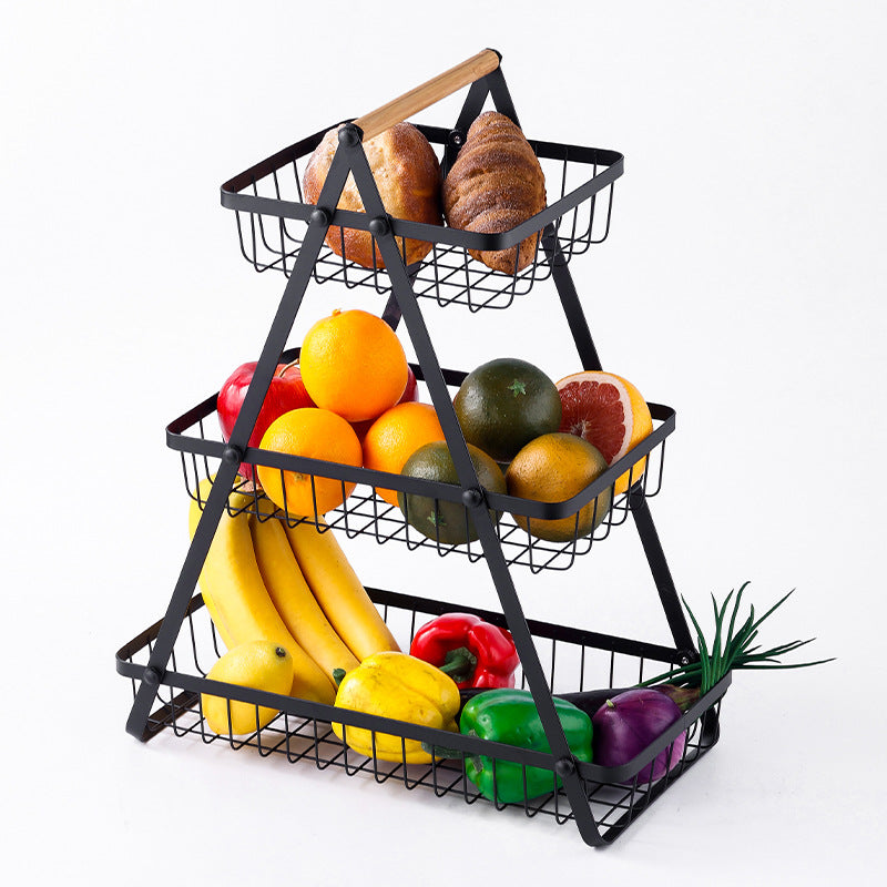 Kitchen Multi-functional Vegetable And Fruit Storage Rack