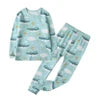 Baby Sleepwear Pajamas 100% Cotton Breathable Anti-Bacterial Unisex Printed Full Sleeve Casual for Newborns & Infants