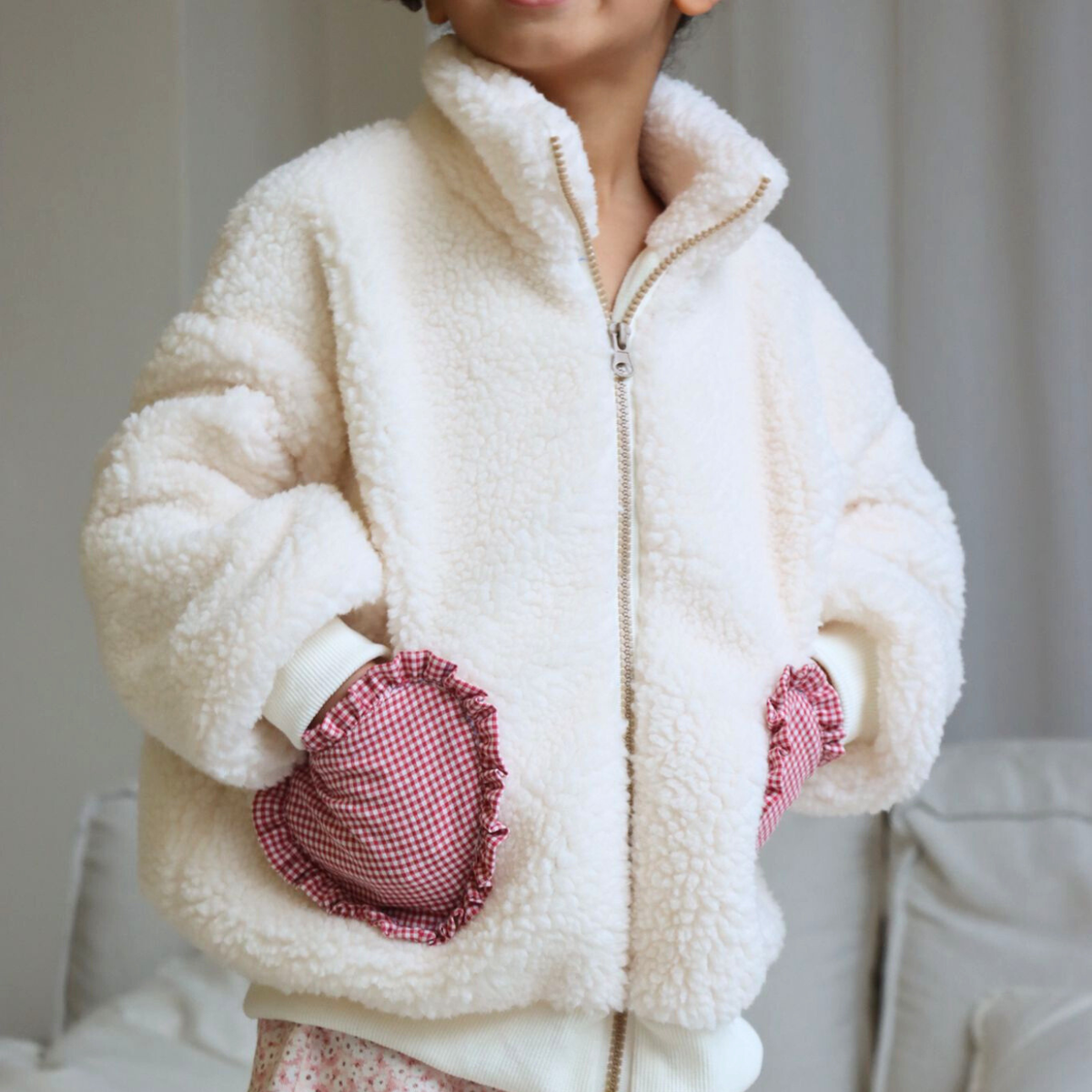 Vintage Gingham Fleece