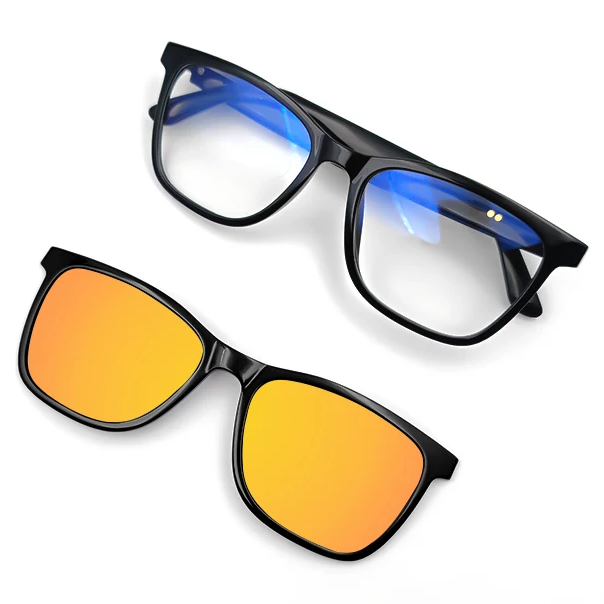 Bluetooth Smart Glasses - Wireless Music, UV Protection & Anti-Blue Light Sunglasses