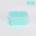 Collapsible Silicone Food Storage Containers with Lids & Vents - Kitchen Meal Prep Container Set