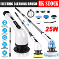 9-in-1 Electric Spin Scrubber Handheld Cleaning Brush – Cordless Power Scrubber
