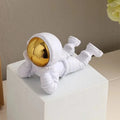 Desktop Astronaut Ornament - Creative Spaceman Statue for Home & Office Mobile Stand