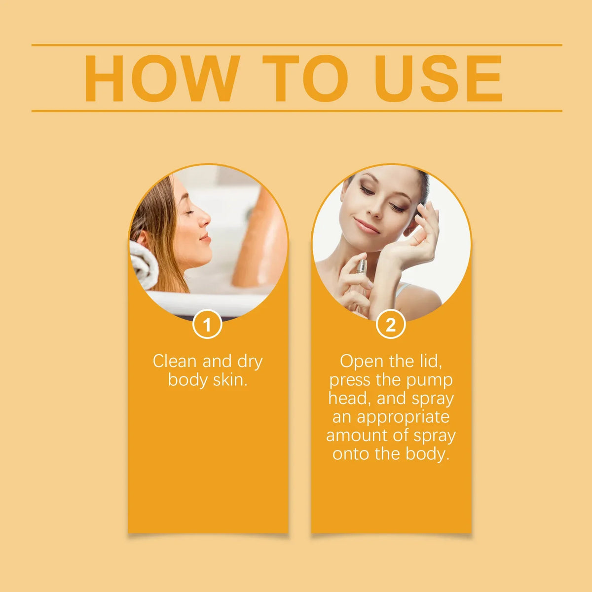EELHOE Orange Body Perfume