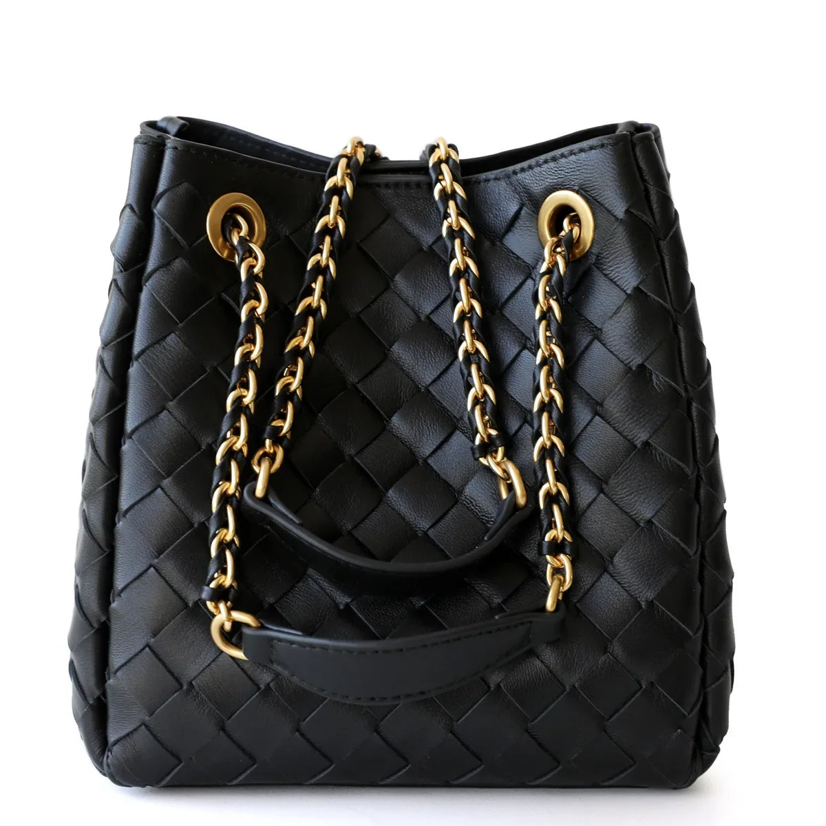 Women Bucket Hobo Bags Lady Underarm Shoulder Bag Crossbody Purse Genuine Leather Top-Handle Tote Handbag
