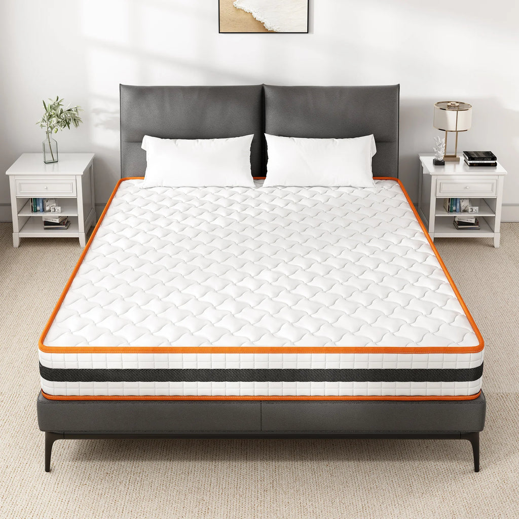 Hybrid Memory Foam and Pocket Spring Mattress, Breathable, 20cm, All Sizes