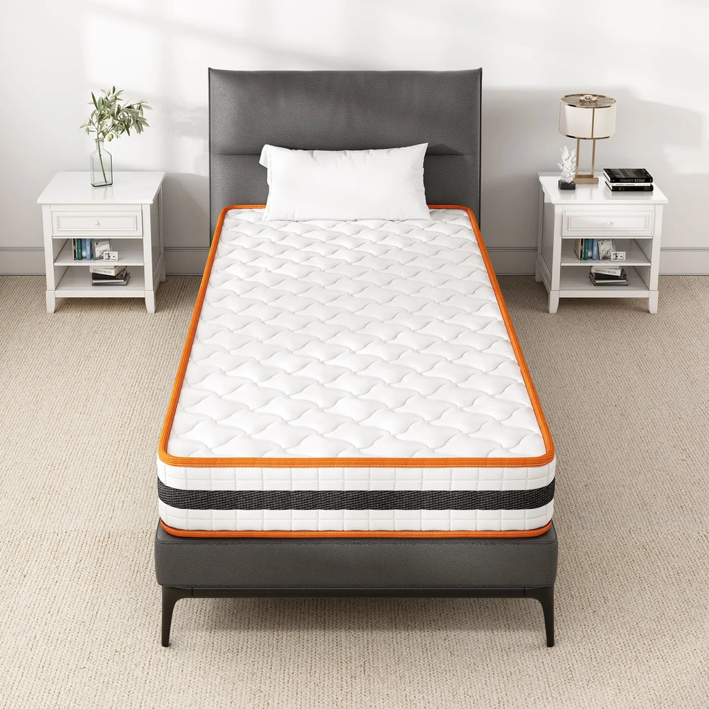 Hybrid Memory Foam and Pocket Spring Mattress, Breathable, 20cm, All Sizes