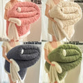 Jacquard Weighted Blanket - Soft, Warm & Thickened Comfort Winter Fleece Throw