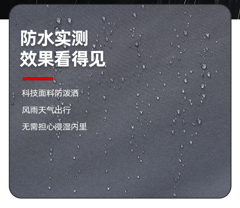 Men's Autumn and Winter Fleece-Lined Thickened Softshell Tactical Outdoor Sports Workwear Suit, Waterproof and Windproof