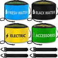 Cross-Border Rv Outdoor Hose Bag, Outdoor Travel Waterproof Hose Storage Bag, Dustproof Storage Bag for Wires and Miscellaneous Items