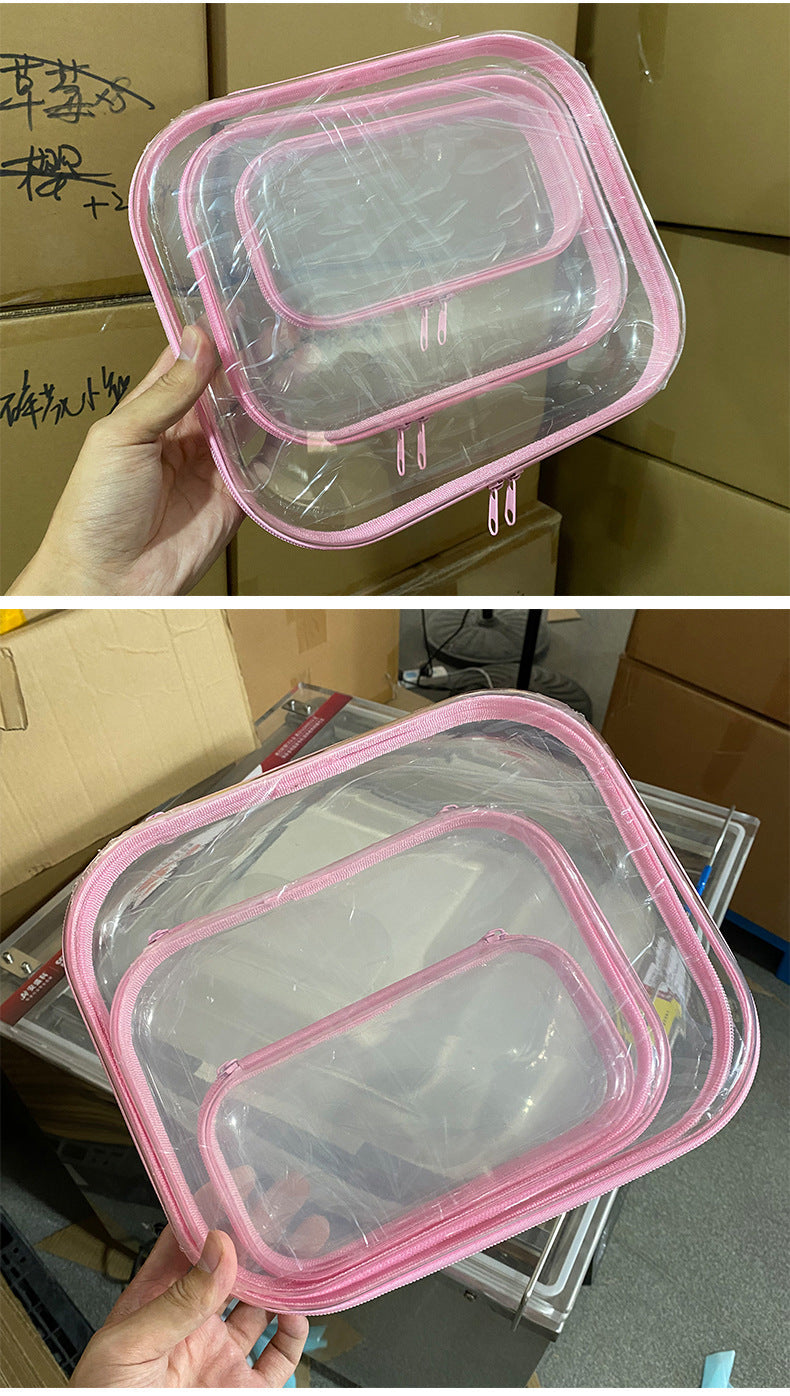 Popular Pet Storage Box, Large-Capacity Travel Storage Bag, Multi-Purpose Three-Piece Set, Toiletry Bag, Cosmetics Storage Bag