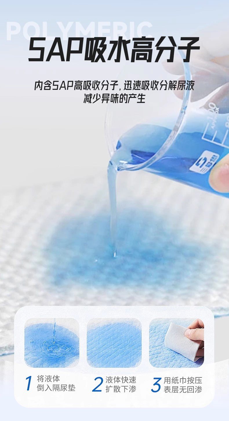Cross-Border E-Commerce Dog Pee Pads, Thickened Deodorizing Disposable Diapers, Pet Urine-Absorbing Pads for Rabbits and Cats