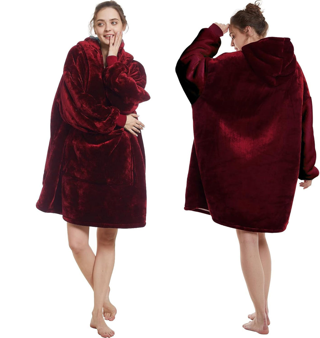 Amazon Hot Selling Autumn and Winter Flannel Double Layer Pajamas fleece-lined Warm Long Sleeve plus size Pet Bag Home Clothes