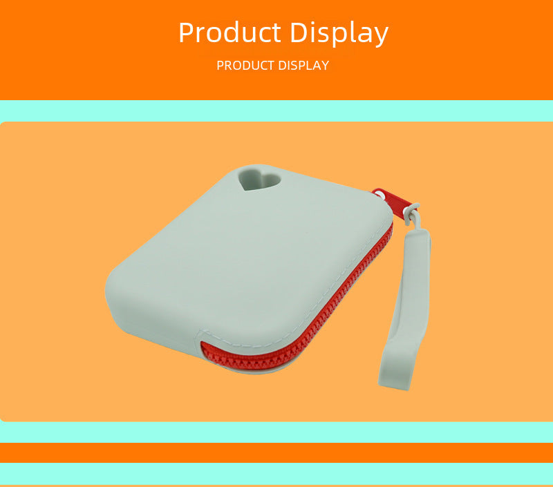 in stock new silicone coin purse key card storage bag waterproof and dustproof storage bag pet snack bag