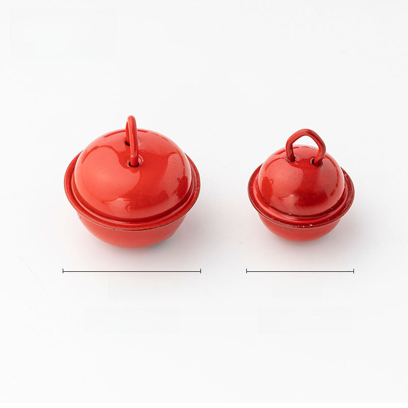 22mm Colorful Cute Small Bell Metal Pet Open-Ended Bell Handmade Material DIY Creative Accessory Iron