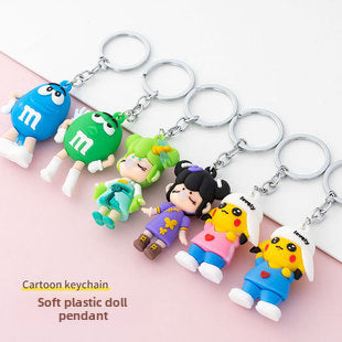 DIY handmade pendant material 4CM cm Christmas colorful cartoon pet bell large gift activity accessories