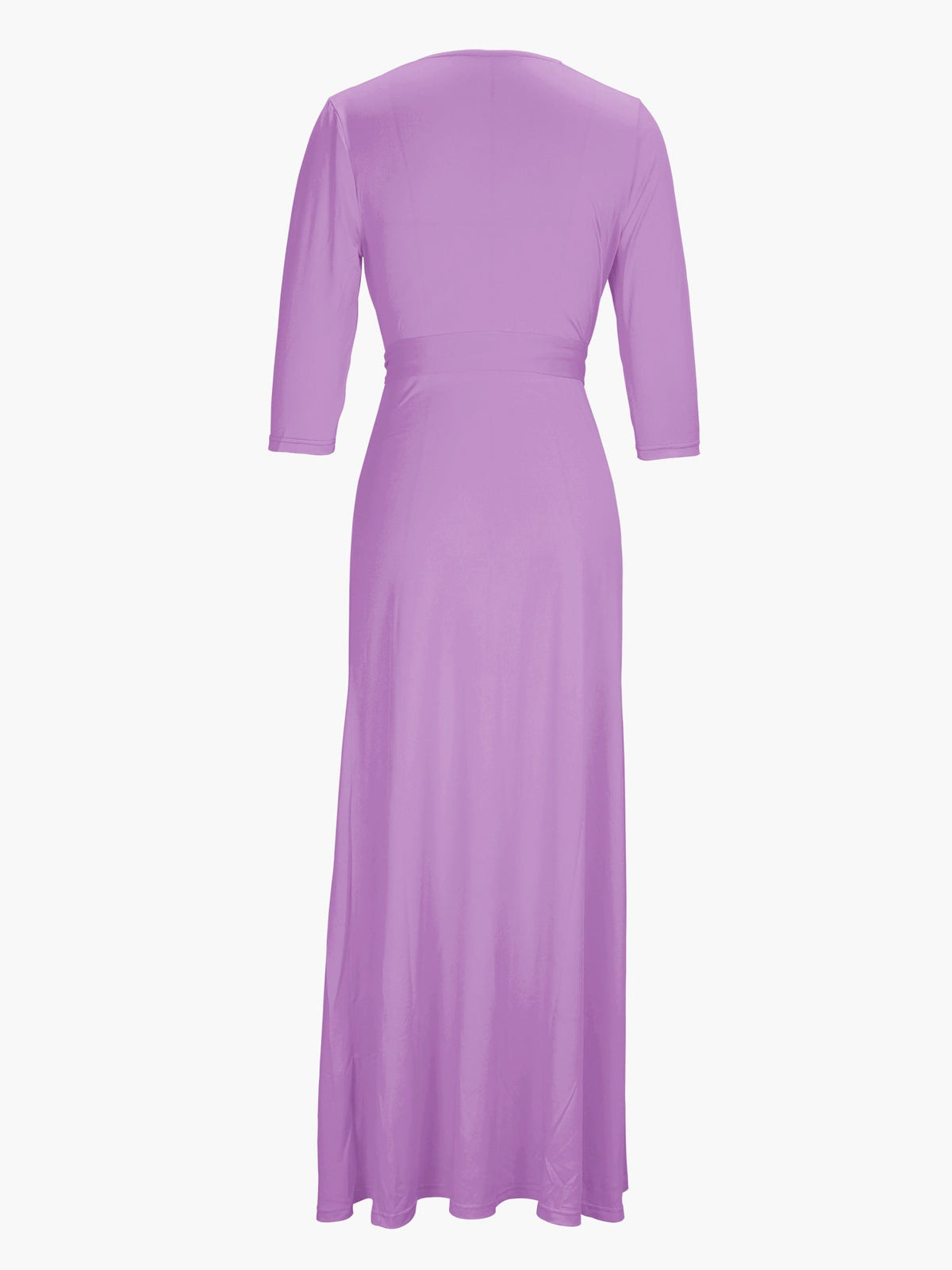 Cross-border Amazon Europe and the United States for Spring, Summer and Autumn Women's Fashion Elegant V-neck Middle Sleeve Casual Long dress