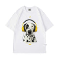 Cross-Border Short-Sleeved T-Shirts for Boys and Girls Hong Kong Style Casual Cartoon Hip-Hop Pet Dog Tops Summer Half-Sleeved Versatile Tops