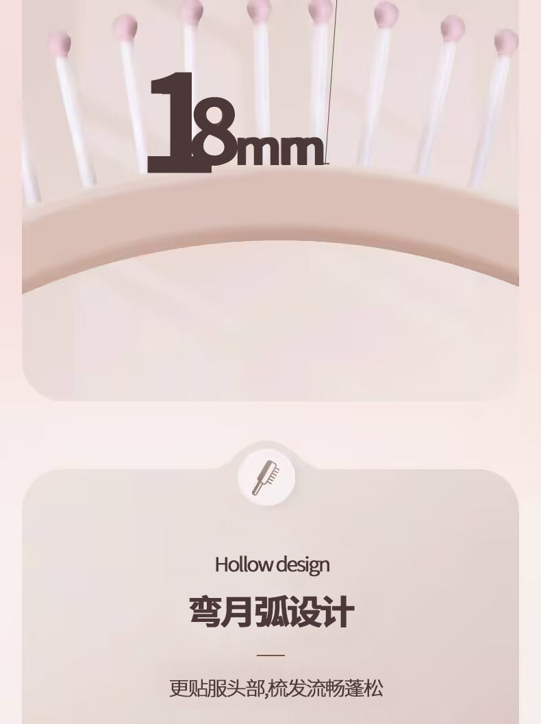 Large curved curved rib comb female hair root fluffy artifact modeling comb long hair curly hair massage comb hair comb home