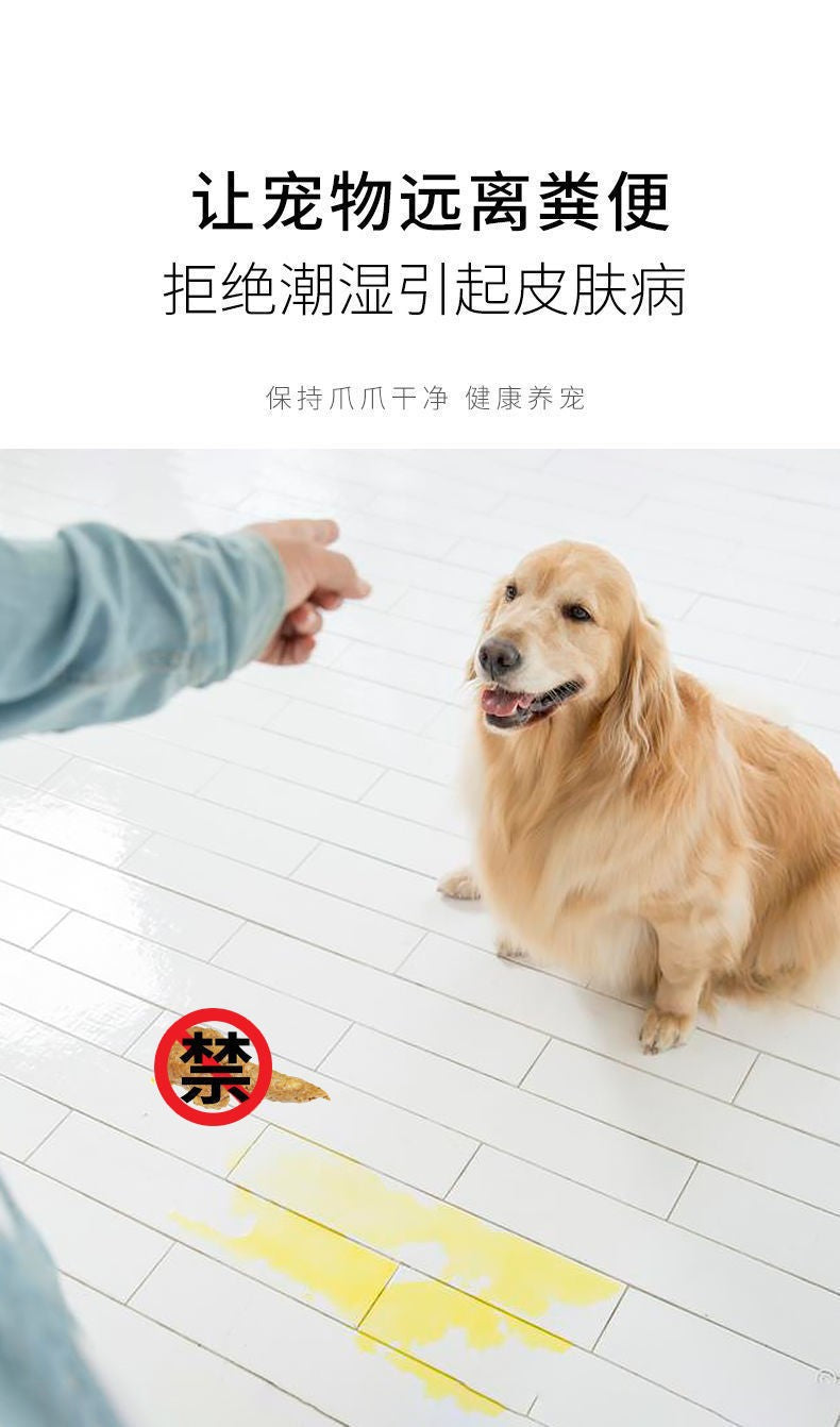 Thickened Deodorizing and Absorbent Pet Pee Pads for Training Teddy to Use the Toilet, Disposable Dog Diapers Wholesale