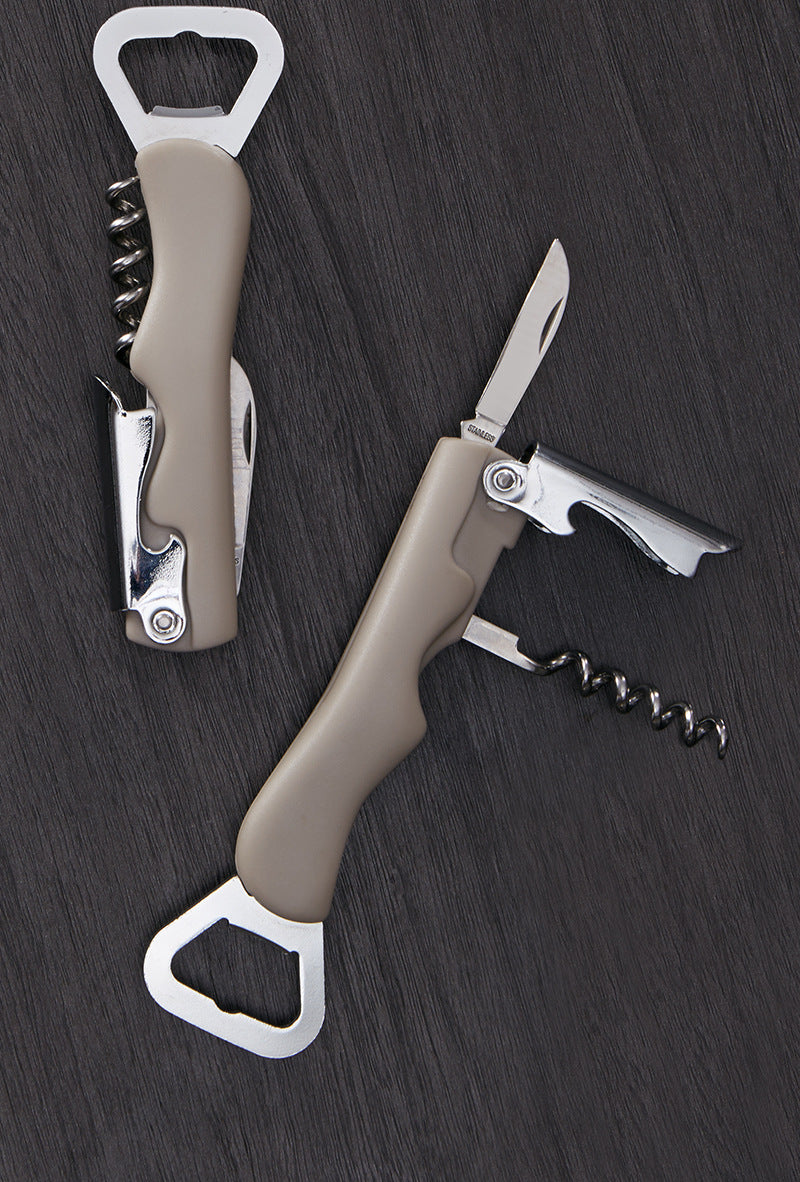 Wow Factory Direct Supply Bottle Opener Four-In-One Plastic Can Opener Five-In-One Bottle Opener Creative Multi-Purpose Beer Opener