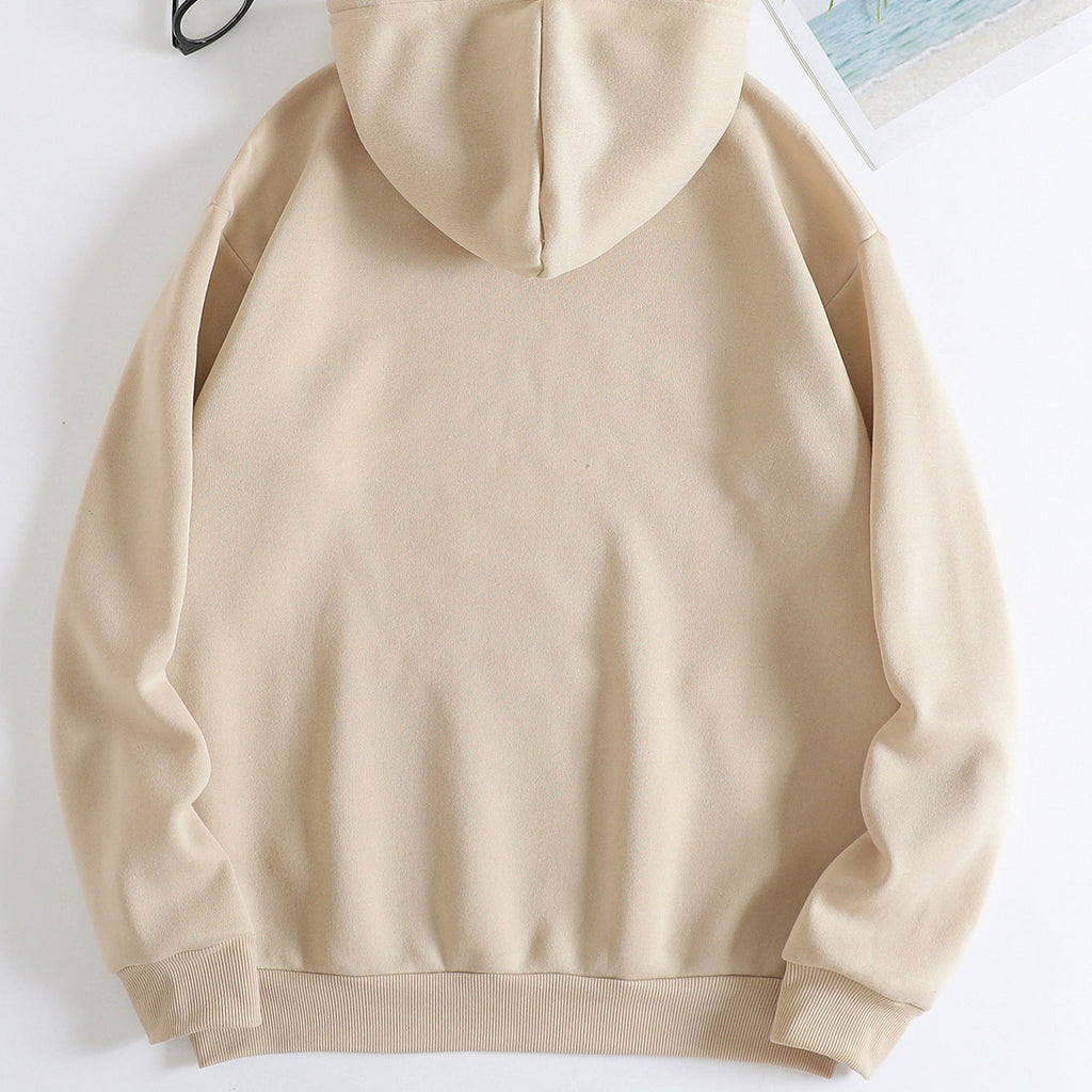 Fashion All-Match Hooded Hoodie Halloween Print