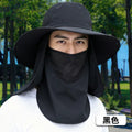 Fishing hat men's sun protection sun hat mountaineering hat men's summer UV protection sun hat summer fisherman hat