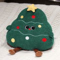 Creative Christmas Tree Pillow Cute Plush Toy Doll Living Room Sofa Cushion Ornaments Wholesale Christmas Gifts