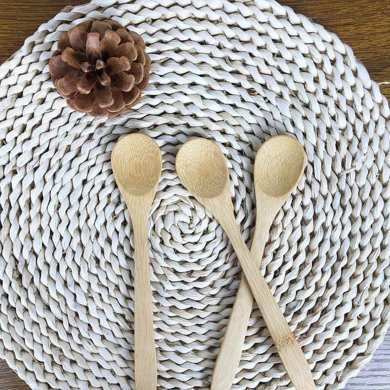 Natural Bamboo Spoon – Long Handle for Honey & Jam