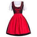 2024 European and American Halloween Beer Festival Maid Cosplay Costume Women's Top