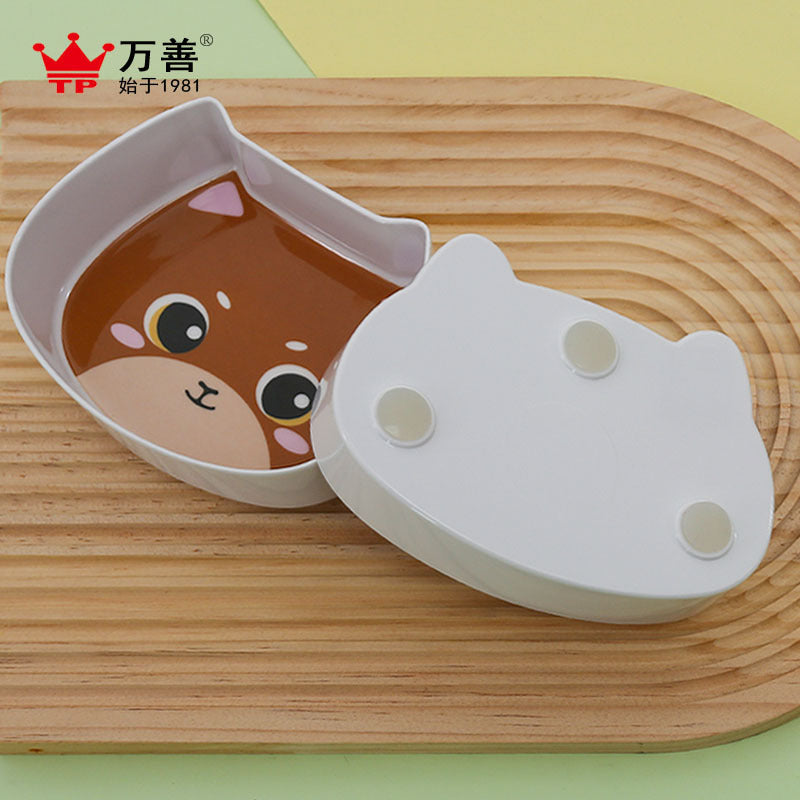 Cross-border cute cute neck protection pet bowl drinking bowl food bowl cat eating bowl is not easy to knock over cat bowl cat food bowl
