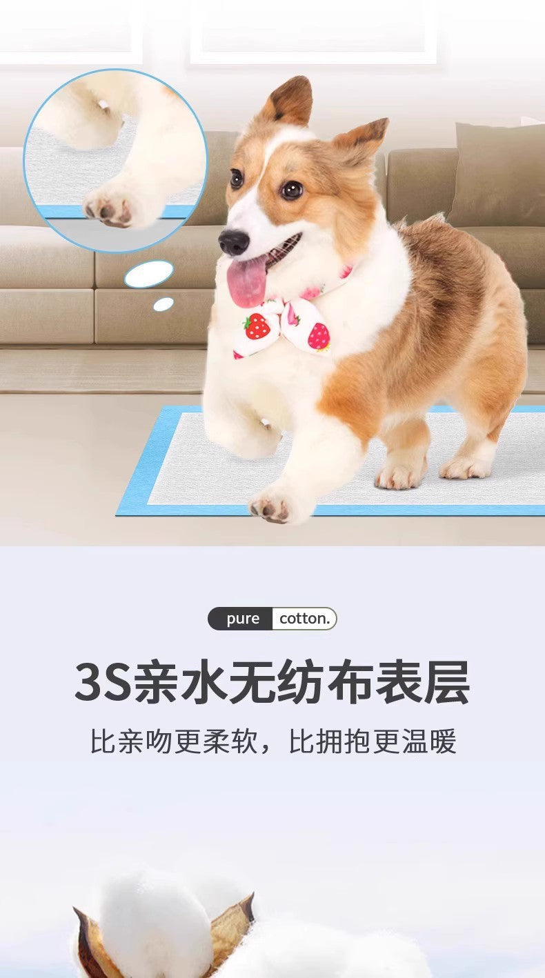 Pet Pee Pads, Thickened, Deodorizing, Absorbent, Dog Pee Pads, Cat Pee Pads, Teddy Toilet Disposable Diapers Wholesale