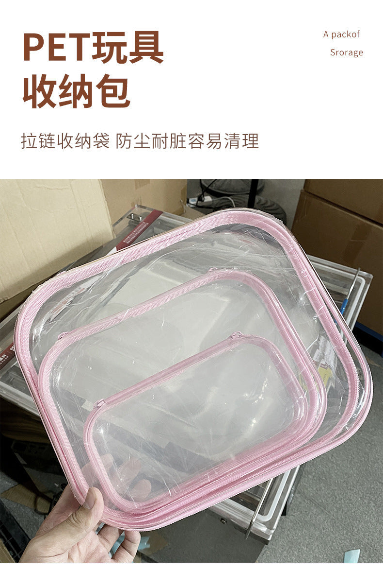 Popular Pet Storage Box, Large-Capacity Travel Storage Bag, Multi-Purpose Three-Piece Set, Toiletry Bag, Cosmetics Storage Bag