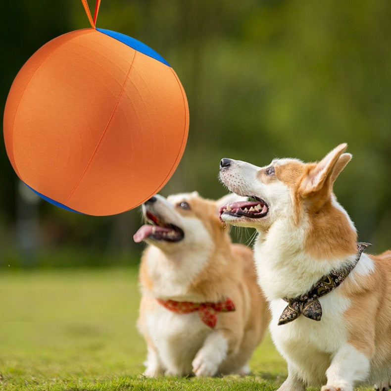 Cross-Border Sheep Horse Dog Herding Ball—Durable Solid Color Polyester Inflatable Training and Exercise Toy Pet Game Ball