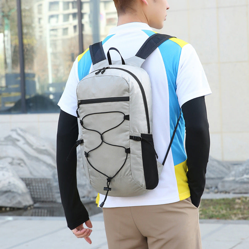 Cross-Border Outdoor Folding Backpack Waterproof Mountaineering Bag Backpack Folding Bag Outdoor Large Capacity Travel Backpack