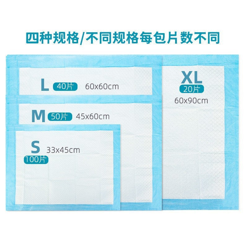 Pet Pee Pads, Thickened, Deodorizing, Absorbent, Dog Pee Pads, Cat Pee Pads, Teddy Toilet Disposable Diapers Wholesale