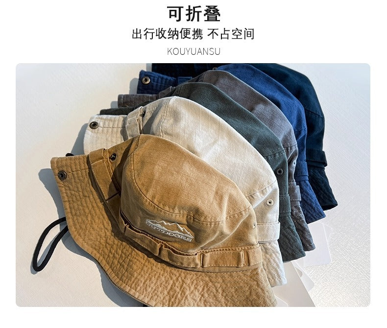 Camping and Hiking Hats for Men and Women with Small Head Circumference, Sun Hats for Summer, Face-Covering Sun Hats, Western Cowboy Hats with Large Brim