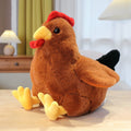 New Cute Big Cock Doll Cross Border Plush Toy Hen Doll Girl Sleeping Pillow Home Decorations