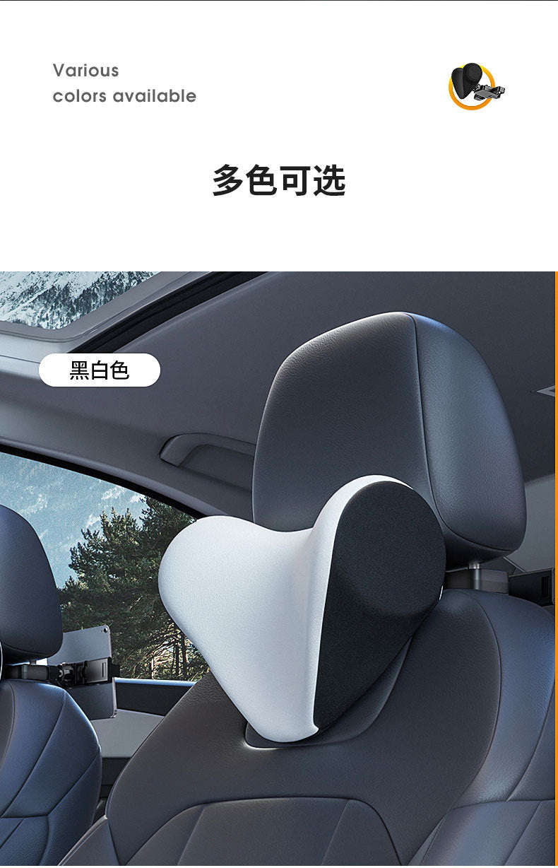 Multifunctional Car Neck Pillow, Universal Neck Pillow for All Seasons, Memory Foam Pillow, Car Interior Supplies, Car Lumbar Support