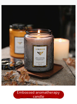 Cross-Border Smokeless Aromatherapy Candles, Souvenirs, Handmade Soy Wax Candle Cup Gift Boxes, High-End Home Fragrance Decorations