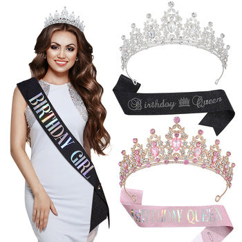 Europe and the United States new fashion CHRISTMAS headdress hair accessories splicing color MERRY CHRISTMAS CHRISTMAS hairband wholesale