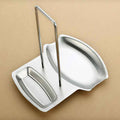 In stock stainless steel pot lid rack removable kitchen chopping board rack creative hotel supplies soup drain draining soup shell rack