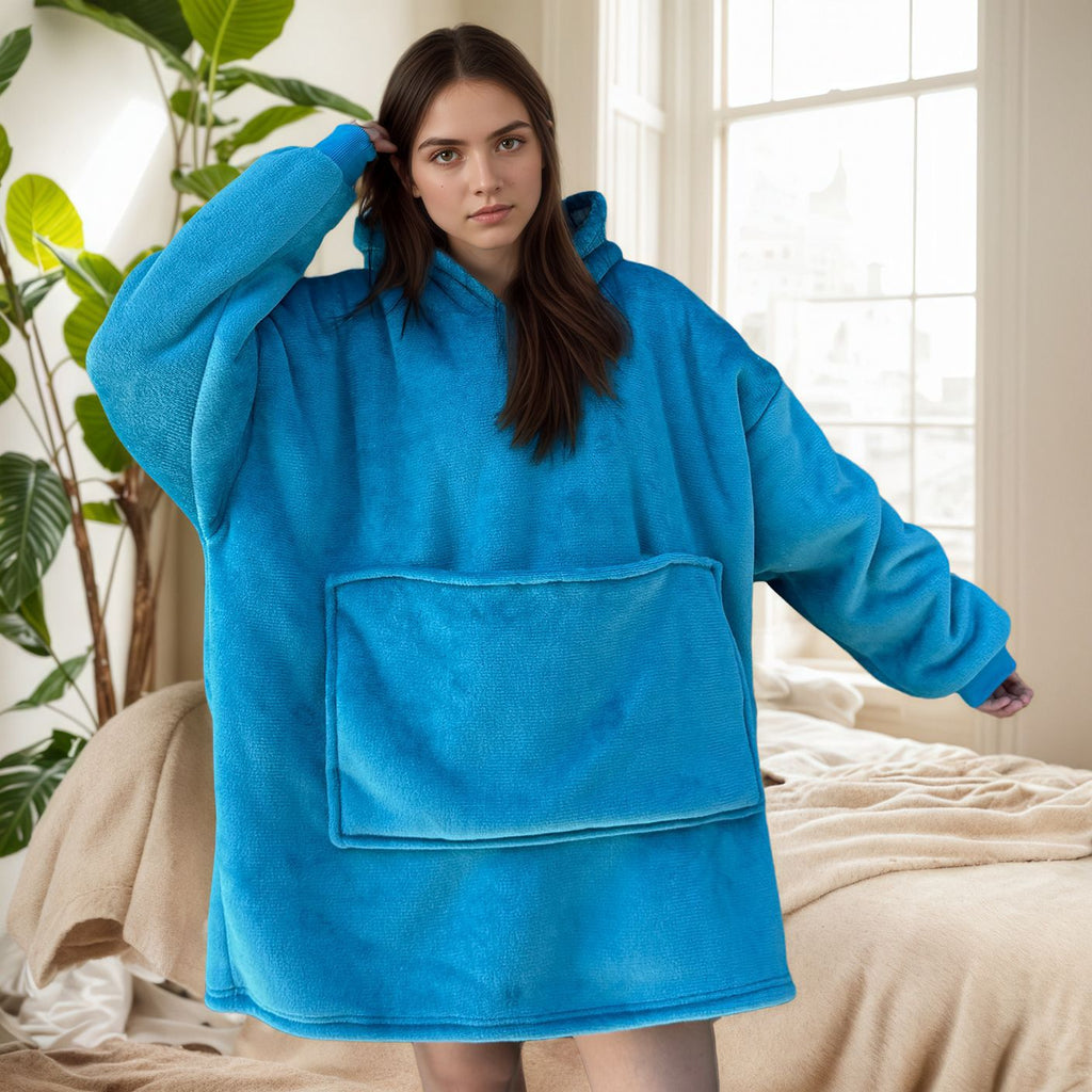 Amazon Hot Selling Autumn and Winter Flannel Double Layer Pajamas fleece-lined Warm Long Sleeve plus size Pet Bag Home Clothes