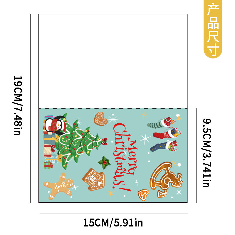 Cross-Border Amazon New Creative Ins Style Christmas Greeting Card Export Export Blessing Christmas Card Envelope Cover