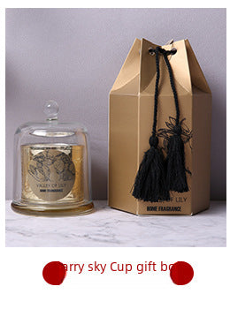 Cross-Border Smokeless Aromatherapy Candles, Souvenirs, Handmade Soy Wax Candle Cup Gift Boxes, High-End Home Fragrance Decorations