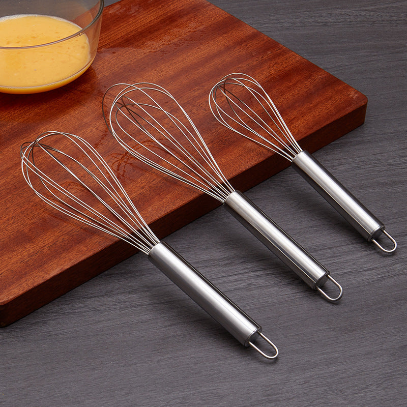 Factory spot supply manual egg beater stainless steel silicone egg beater hand mixer silicone egg beater
